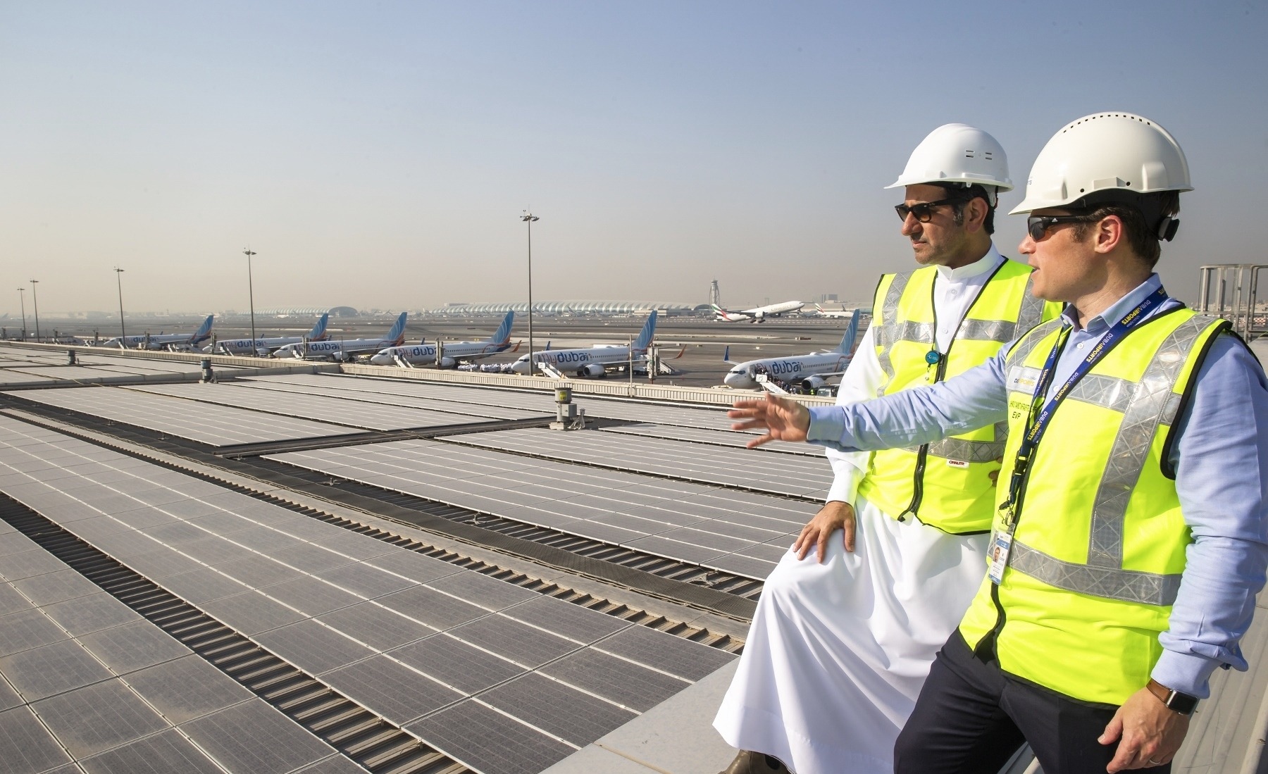 Dubai Airport Takes Strides Toward Sustainability with Solar Panel Installations