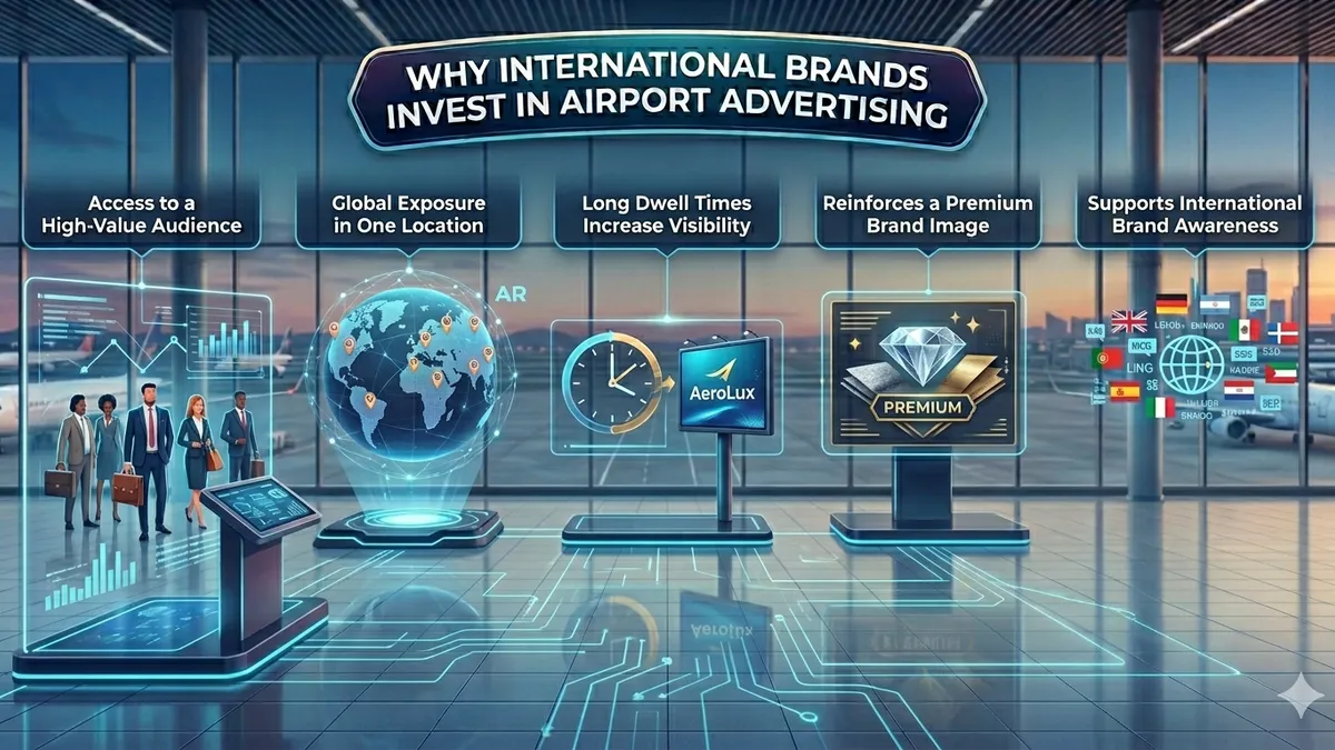Why International Brands Invest in Airport Advertising