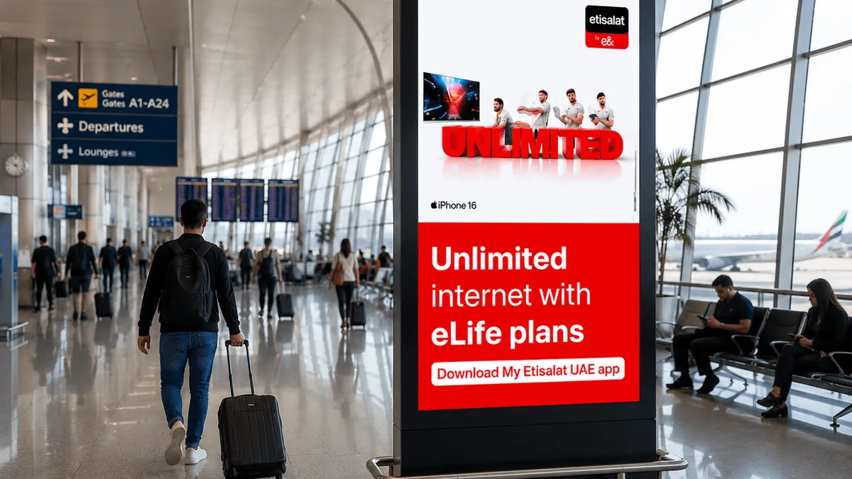 How Telecom Brands Use Airport Advertising Effectively