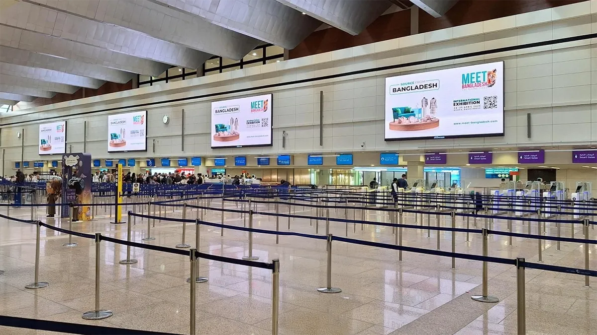 How Meet Bangladesh Campaign Transformed Airport Advertising at Dubai International Terminal 1