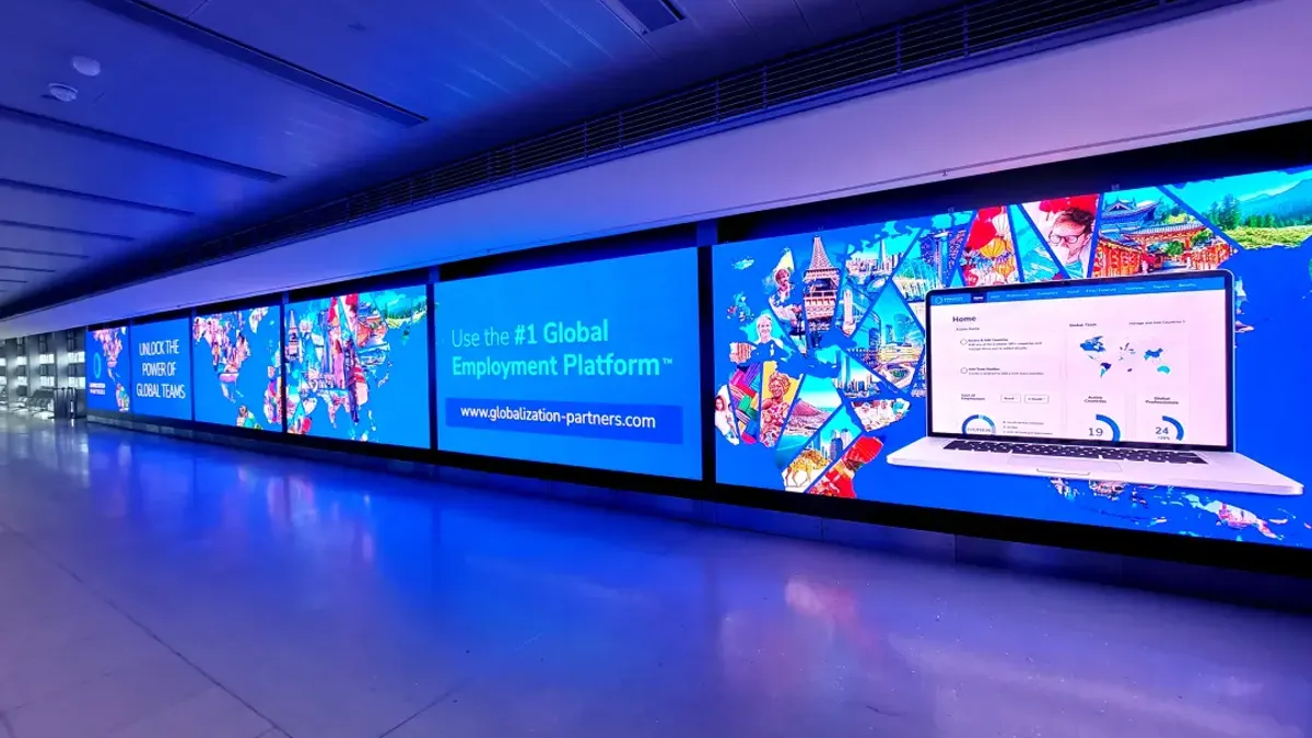 Targeting busy International Business hubs